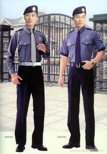 供应商务楼保安服制服套装