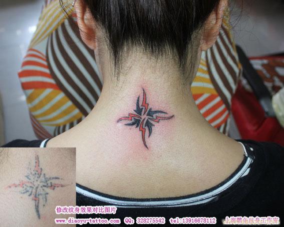 上海哪里的纹身店遮盖疤痕修改纹身效果好