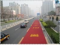 彩色防滑路面铺设