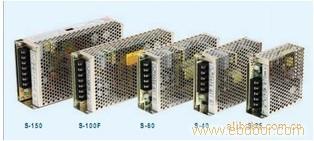 上海兢纬S-100F-15,88-132VAC台湾明纬100W单组输出开关电源