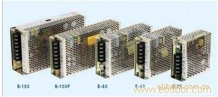上海兢纬S-150-7.5,88-132VAC台湾明纬150W单组输出开关电源