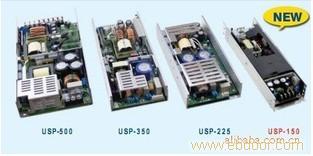 USP-225-15 225W 15V15A 单路输出U形支架带PFC功能有外壳明纬开关电源 台湾产 3年质保