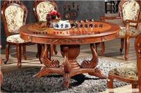 上海欧式家具，杭州欧式圆桌，欧式餐桌椅子。