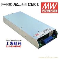 RCP-1000-24 1000W 24V输出带PFC功能明纬1U机架电源模组 台湾产 3年质保