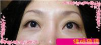 纹眼线，纹眼线真人图片