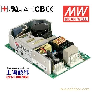 MPS-30-24 30W 24V1.2A 单路输出微漏电医用无外壳明纬开关电源 台湾产 3年质保