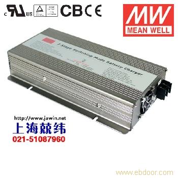 PB-360P-24 360W 28.8V12.5A 单路输出带PFC明纬优化三段式电池充电器 台湾产 2年质保