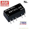 DET01L-09 1W 5V-±9V 非稳压双路输出明纬DC-DC转换模块电源 无铅 1年质保