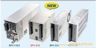 SPV-1500-48 1500W 48V32A 单路输出电压可调PFC明纬开关电源 台湾产 3年质保