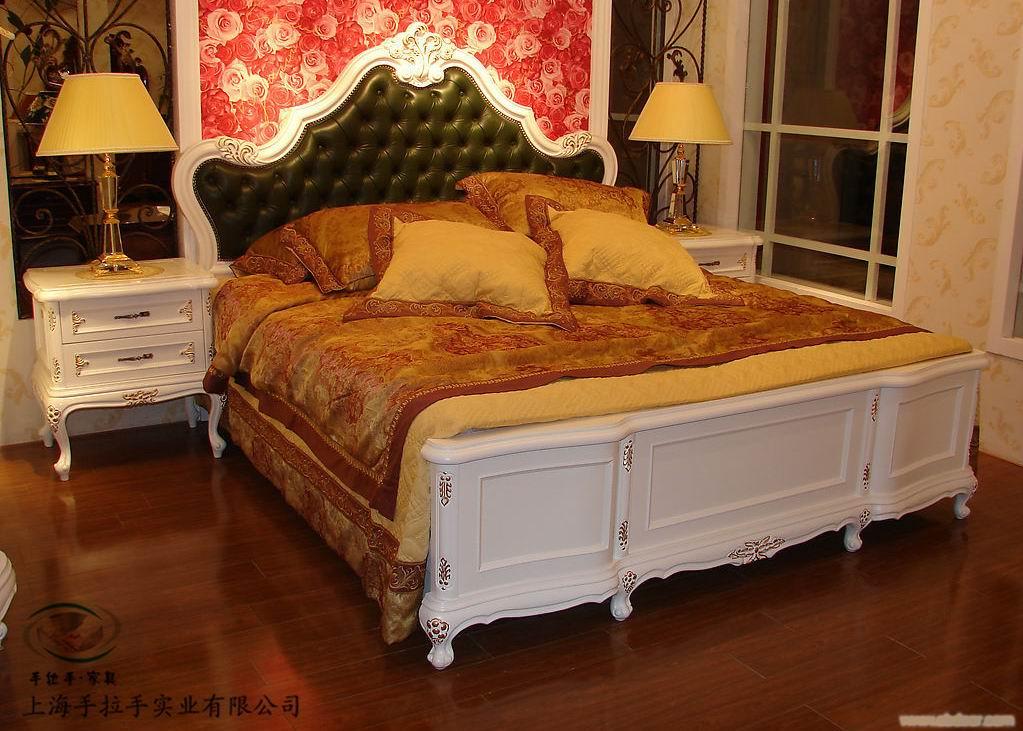 欧式经典家具,欧式床,别墅装修,白色版本，品牌专卖,厂家直销,酒店成套家具