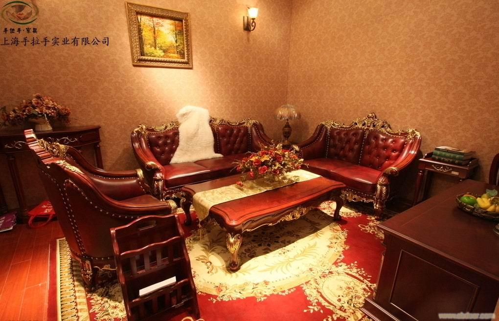上海欧式家具，意大利修建，哥特式建筑风格，西班牙修饰，欧式软包沙发
