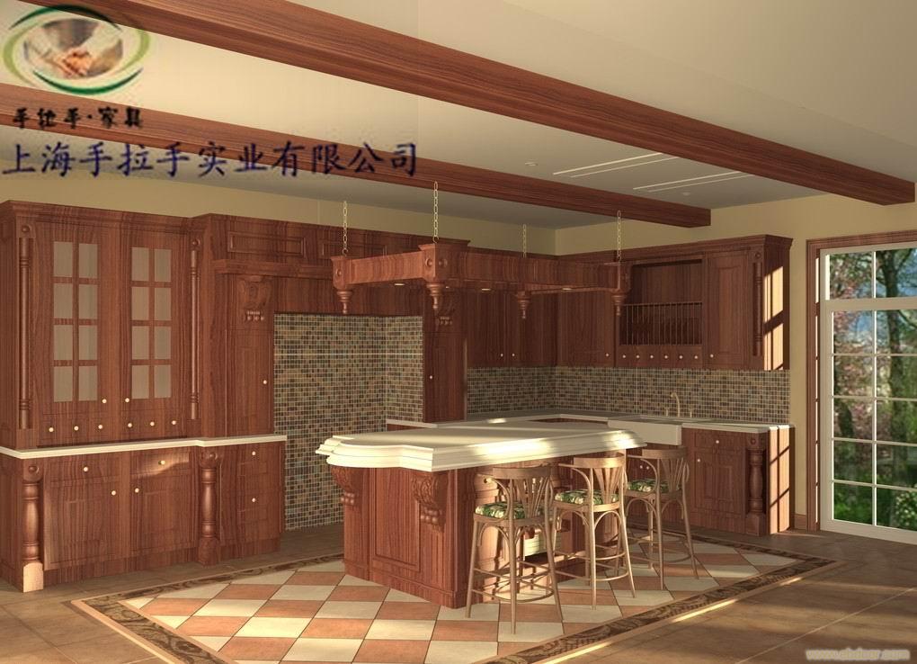 上海欧式家具定做,上海岛型橱柜，餐桌椅，报价