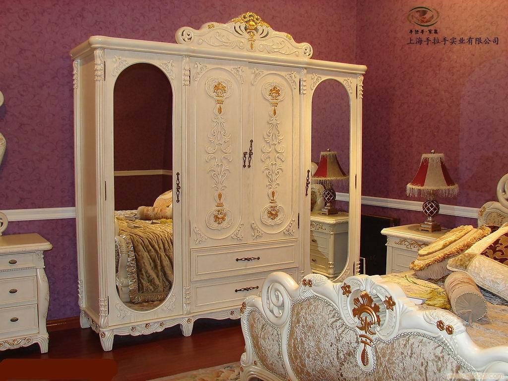 上海欧式家具，酒店成套家具,品牌，新古典家具报价，四门衣柜