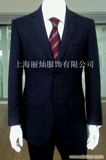 上海男士西服定做价格/上海丽灿服装厂