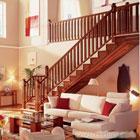 欧式经典实木楼梯，楼梯配件，楼梯厂家