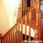 欧式经典实木楼梯，实木楼梯，专业楼梯制作