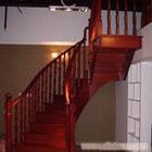 欧式经典实木楼梯，全木楼梯，实木楼梯厂