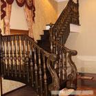 新古典实木楼梯，古典家具楼梯，楼梯价格