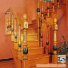 新古典实木复式楼梯，古典复式楼梯，楼梯厂家