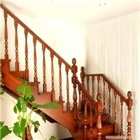 新古典实木复式楼梯，复式楼梯，楼梯配件