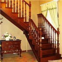 新古典实木复式楼梯，上海楼梯价格，上海楼梯型号