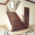 别墅楼梯，别墅实木楼梯，别墅全木楼梯