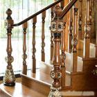 别墅楼梯，别墅钢木楼梯