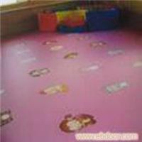 供应幼儿园专用pvc塑胶地板（精美的卡通图案深得小朋友喜欢）