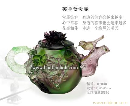 水晶琉璃工艺品加工-水晶琉璃工艺品订做