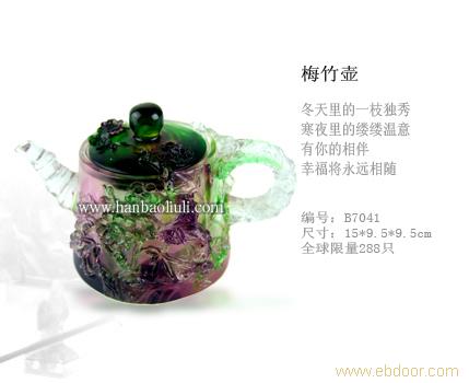 水晶琉璃工艺品加工-水晶琉璃工艺品订做