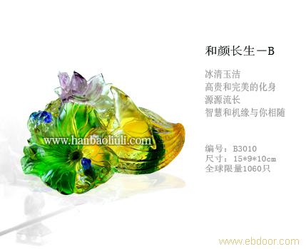 水晶琉璃加工厂-水晶琉璃工艺品厂