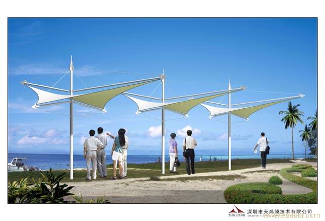 上海膜结构雨篷制作厂家