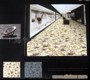 供应5mm绒高优质尼龙印花满铺地毯（起批量只需78平方哦！）