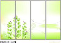 上海强化彩绘玻璃衣柜移门厂家