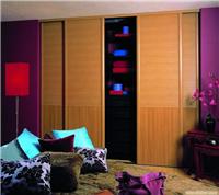 上海百叶板波浪板移门