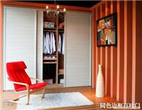 上海百叶板波浪板移门安装