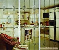 上海厨房玻璃隔断移门安装