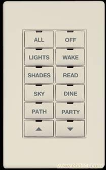 crestron 灯光面板