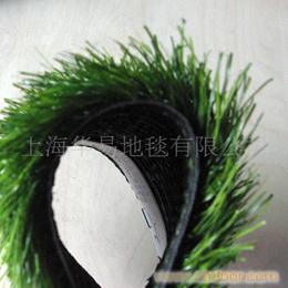 供应直曲混纺PE人造草坪（复合底布）
