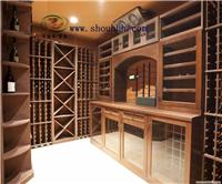 上海酒窖设计，红酒酒架定做，私人酒窖,报价