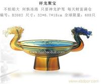 上海琉璃最近新品展示 上海琉璃蔬果装饰工艺品
