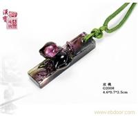 各种精美图案琉璃佩件挂饰 上海专卖