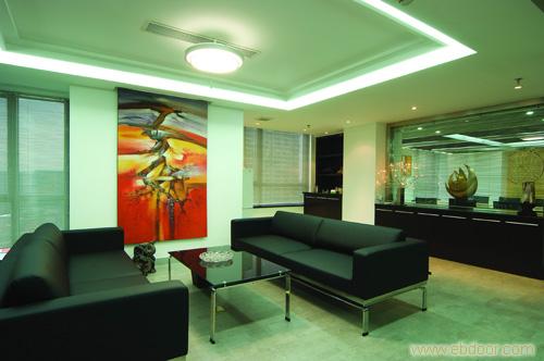 办公室会客厅装修设计 上海装潢设计公司