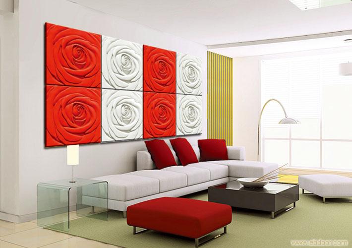 石家庄文化石电视背景墙