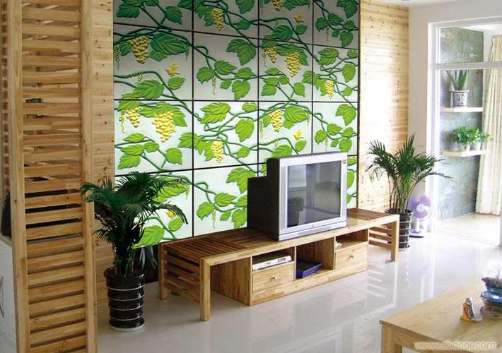 砂岩电视背景墙