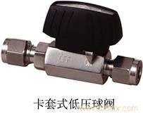 卡套式抵押球阀