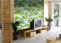 长沙彩雕背景墙