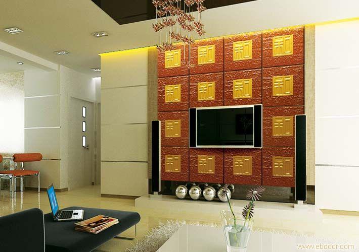 十大品牌磨块背景墙