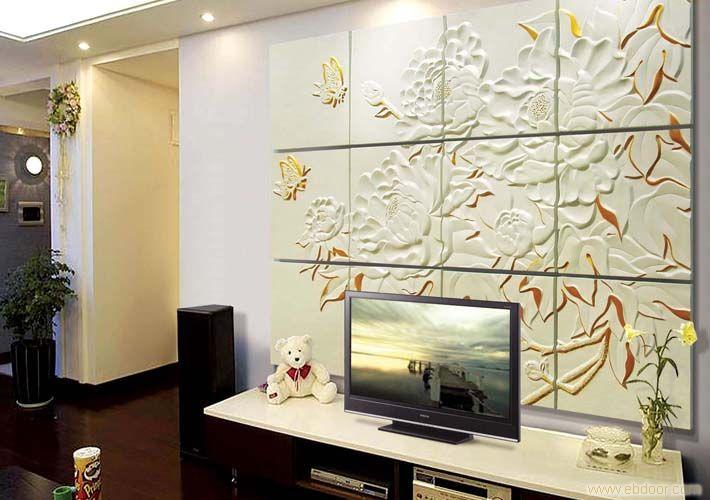 北京立体电视背景墙