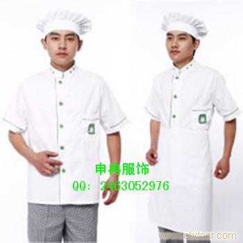 夏季厨师服订做批发